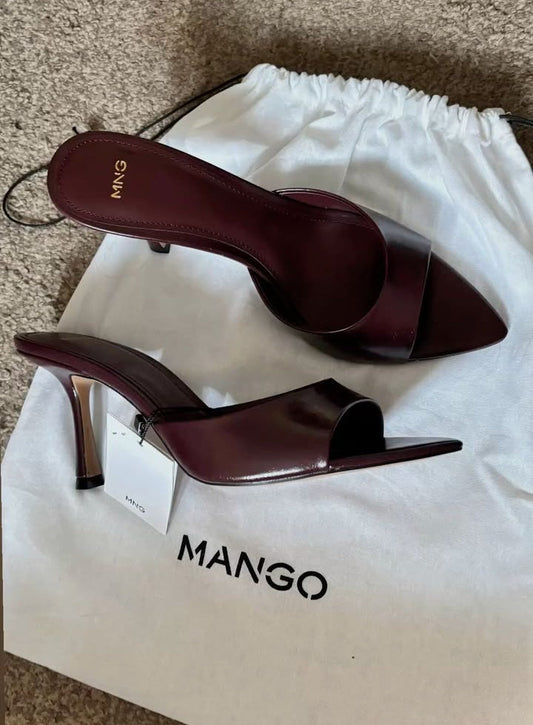 Alora Pointed Vamp Mule